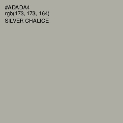 #ADADA4 - Silver Chalice Color Image